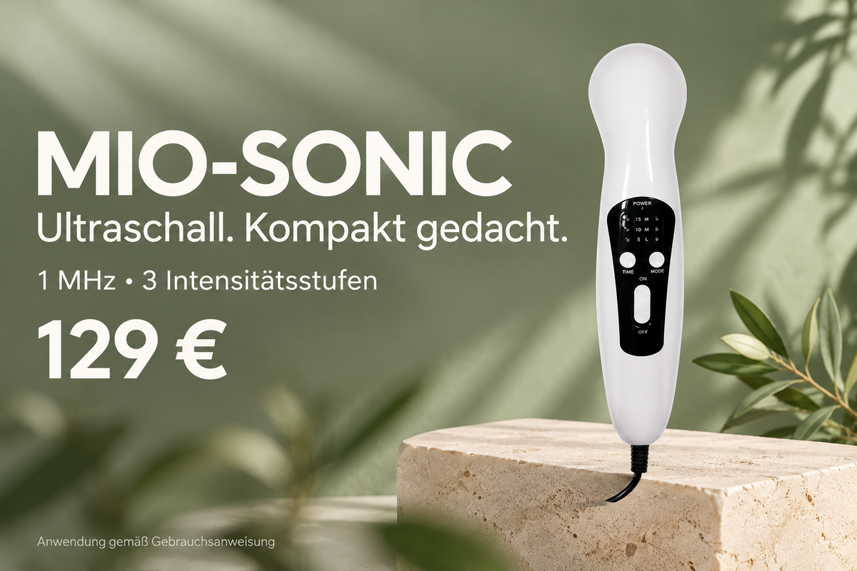 I-TECH Mio-Sonic – Kompaktes Ultraschallgerät mit 1 MHz