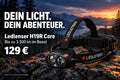 Ledlenser H19R Core – Wiederaufladbare Stirnlampe mit Fusion Beam