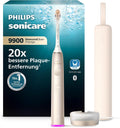 Philips Sonicare DiamondClean Prestige 9900 Electric Toothbrush - Sonic Toothbrush with 1 x A3 Premium All-in-One Brush Head and Charging Case in Champagne (Model HX9992/11)