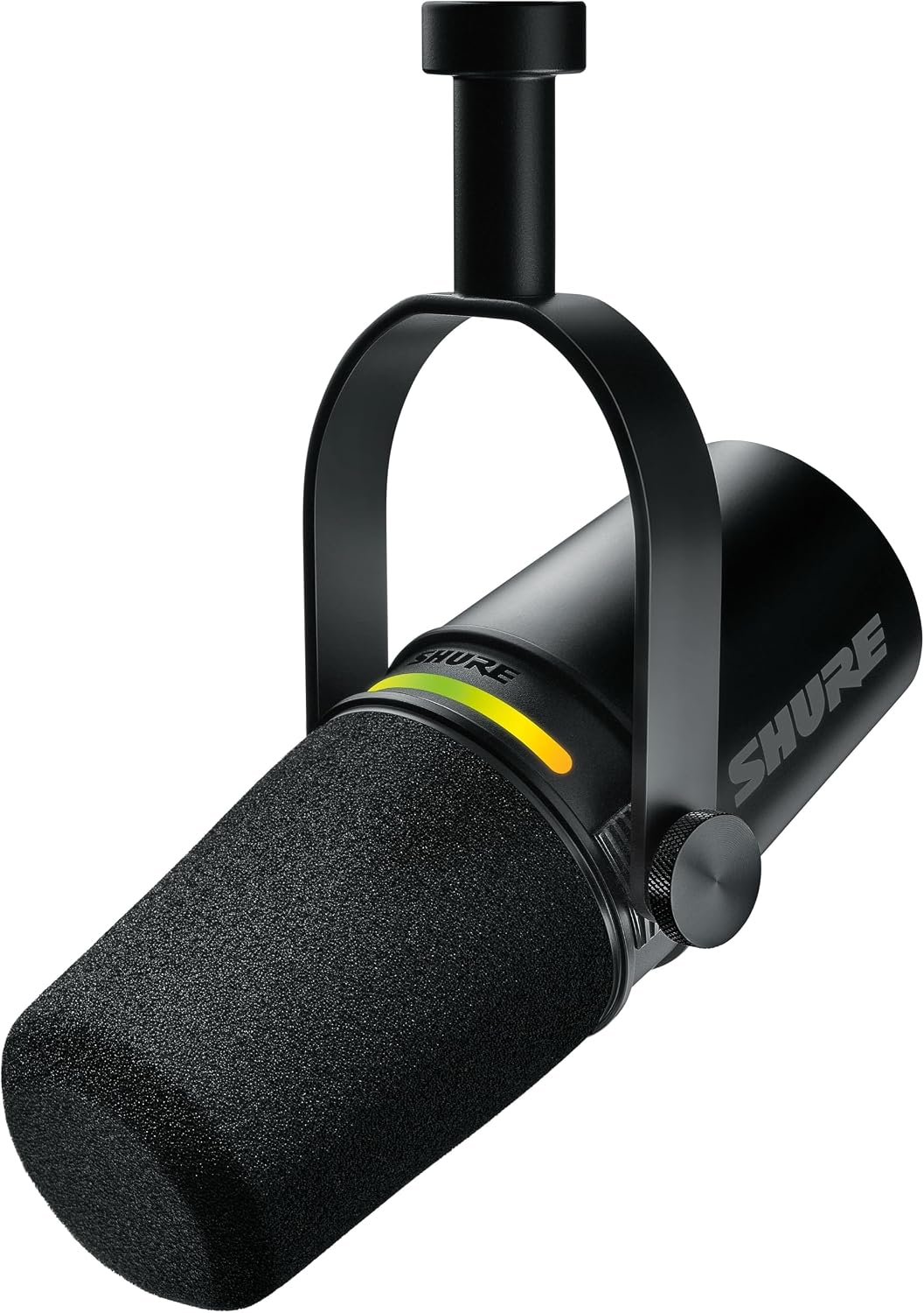 Shure MV7+ Dynamic Podcast Microphone USB-C and XLR - Black