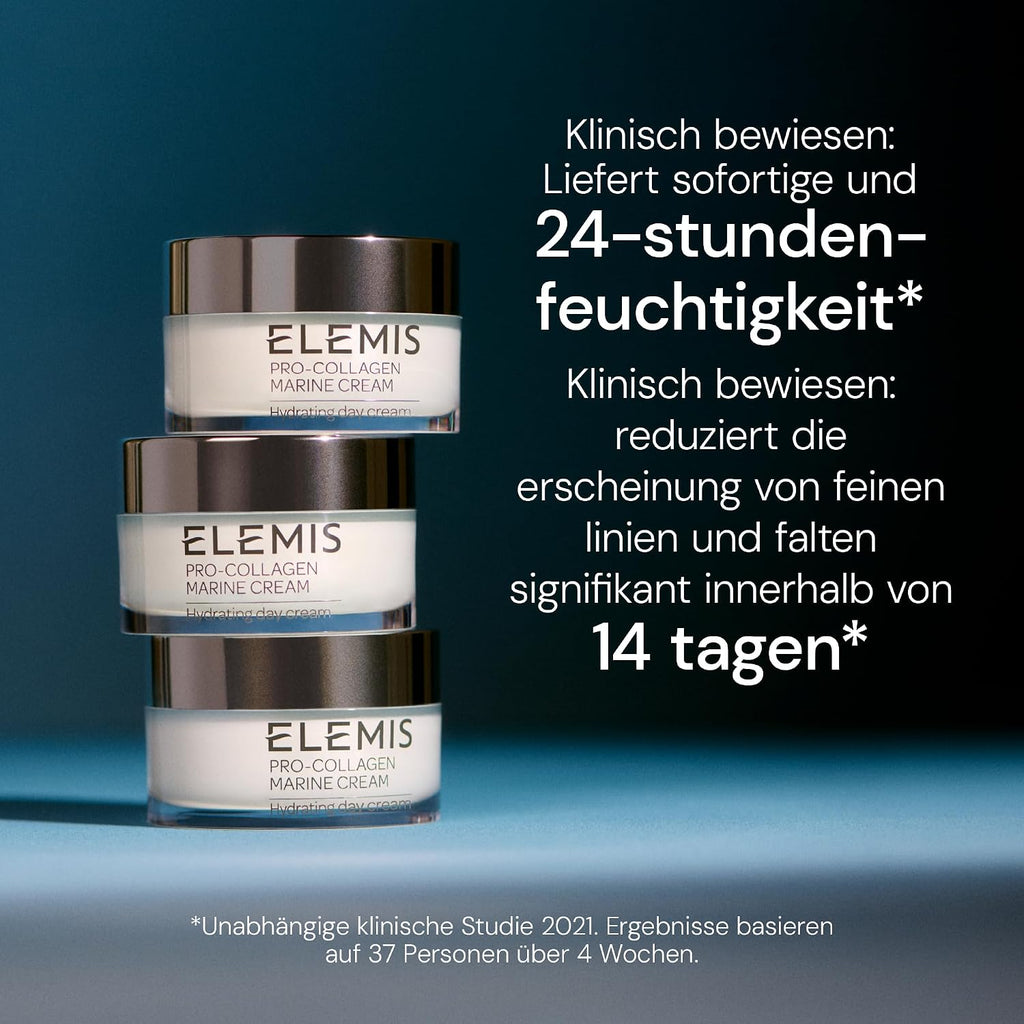 ELEMIS Pro-Collagen Marine Cream SPF 30 – Feuchtigkeitsspendende Tagescreme, 50 ml