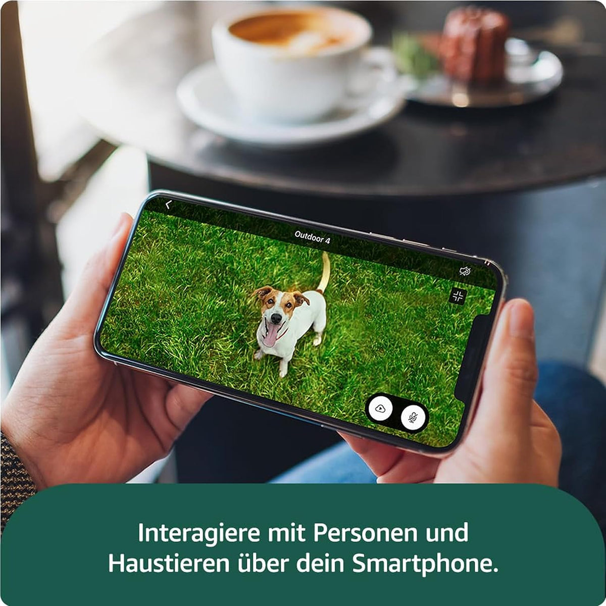 Blink Outdoor 4 Überwachungskamera-Set – 2 Außenkameras + Mini 2K+ Innenkamera inkl. Sync Module Core