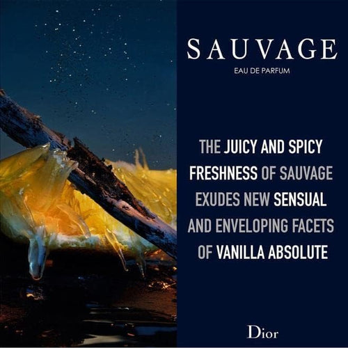 Dior Sauvage Eau de Parfum 200 ml – Herrenduft mit Bergamotte und Vanille