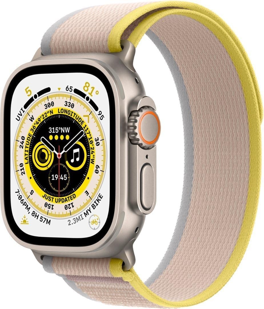 Apple Watch Ultra (1. Generation) – 49 mm Titan, GPS + Cellular, generalüberholt