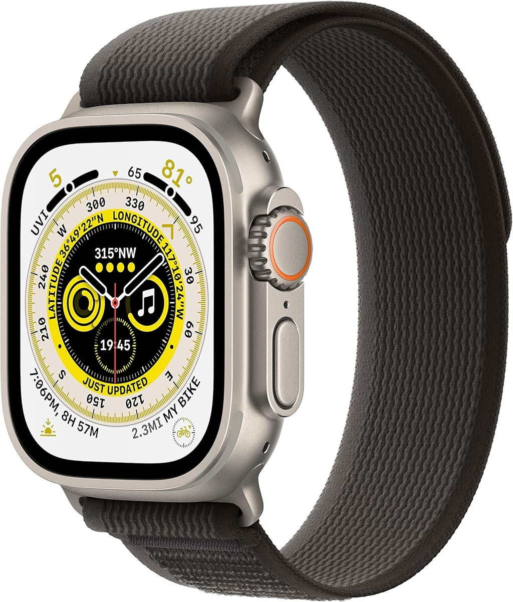 Apple Watch Ultra (1. Generation) – 49 mm Titan, GPS + Cellular, generalüberholt