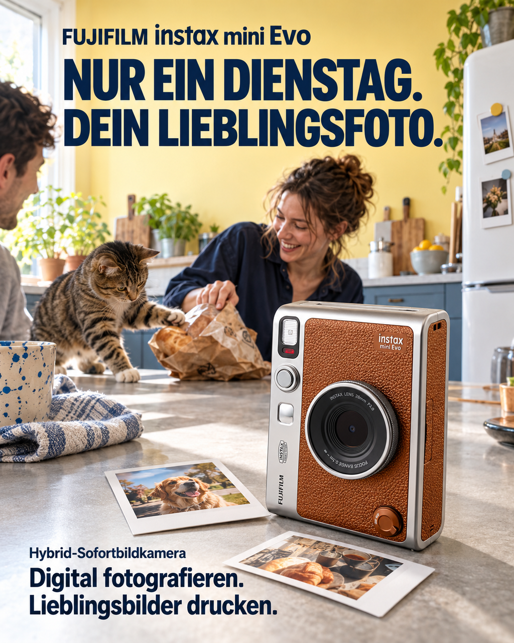 FUJIFILM instax mini Evo™ Hybrid-Sofortbildkamera
