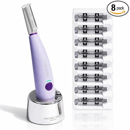 Michael Todd Beauty Sonic-Dermaplaning-Gerät & Augenbrauentrimmer für Damen