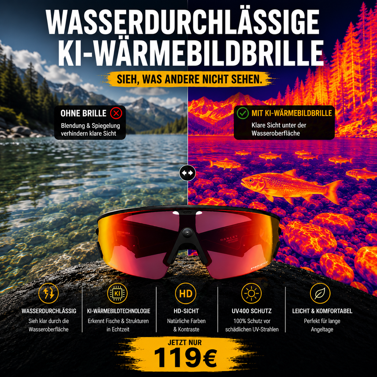 Neue Technologie: Wärmebildkameras, transparente KI-Brillen